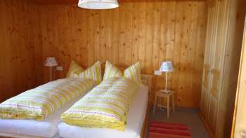 Schlafzimmer Ferienwohnung Fernsicht B