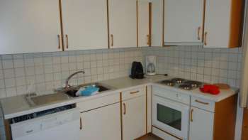 Küche Ferienwohnung Fernsicht B